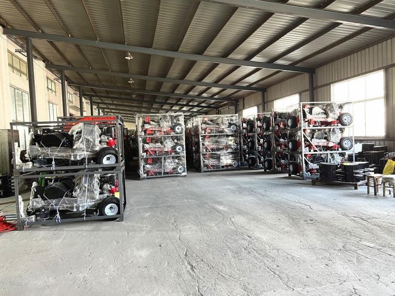 Gas-Powered Premium Hydraulics ATV Backhoe with 9HP Gasoline Engine