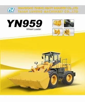 Yn959g Wheel Loader CE EU3 Zf 2. Tcapacity Zl50