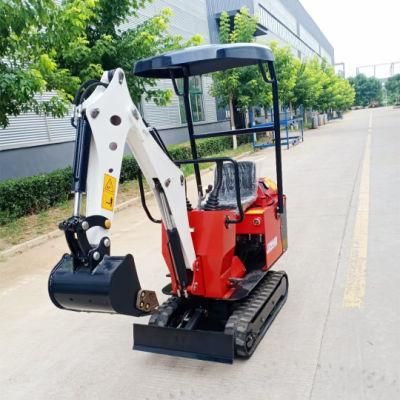 CE EPA China Hydraulic Mini Excavators Small Crawler Digger 0.8 Ton 1ton 1.6 Ton Cheap Price for Sale Factory Supplier