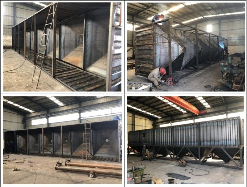 Ready Mix Concrete Plant Mobile Portable Steel Bulk Cement Silo for Cement
