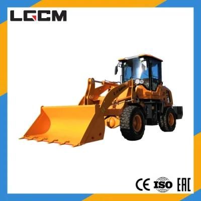 Lgcm Snow Blade 1.5ton Mini Wheel Loader with Snow Tires