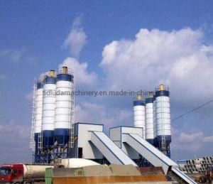 Luda 35m3/H 50m3/H Small Concrete Mixing Plant, Hzs35 Hzs50 Concrete Mixer Plant, Concrete Pump for Sale