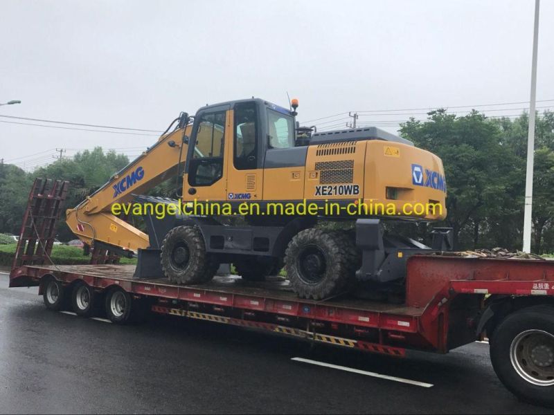 Medium Size 21 Ton 0.86m3 Hydraulic Wheel Excavator Xe210wb