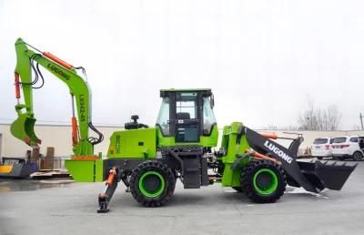 China New Type Lugong Lx942-45 Attachments Wheel Loader Backhoe with ISO in Hot Sale