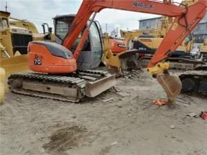 Used Hitachi Zx70 Excavator, Original Hitachi Mini Digger, Hitachi Zx55 Zx60 Zx70 Zx75 Tracked Excavator for Sale