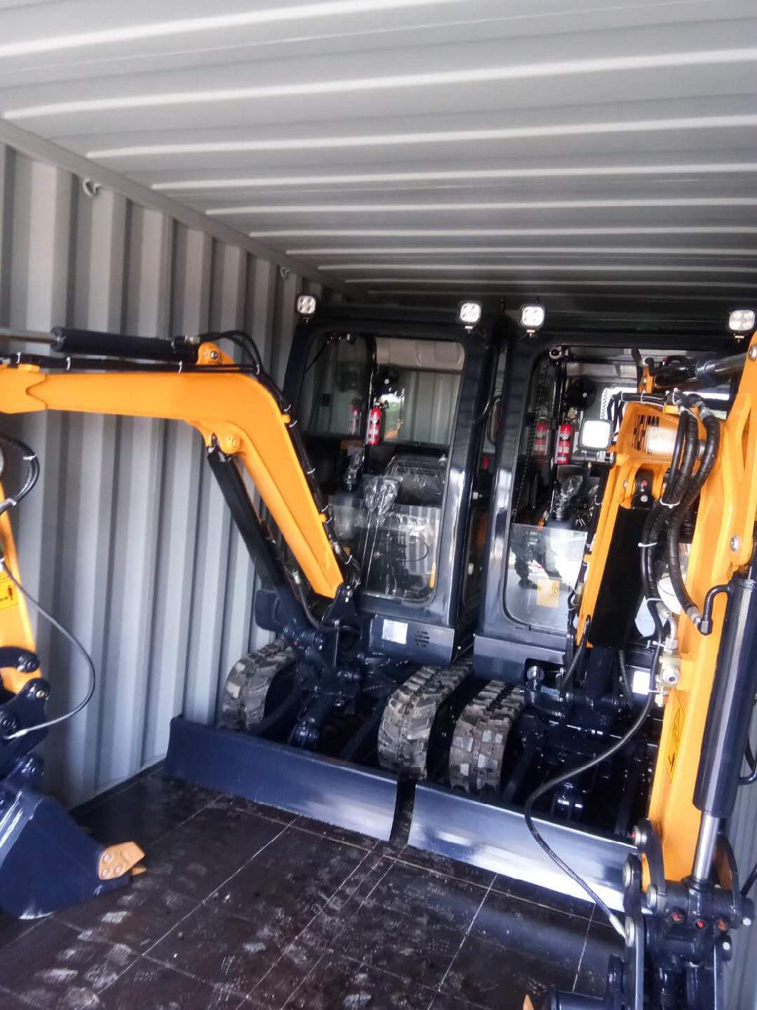 Best Price Optional Attachments Small Excavator Machine 1.8ton 2 Ton Crawler Excavator Mini Digger