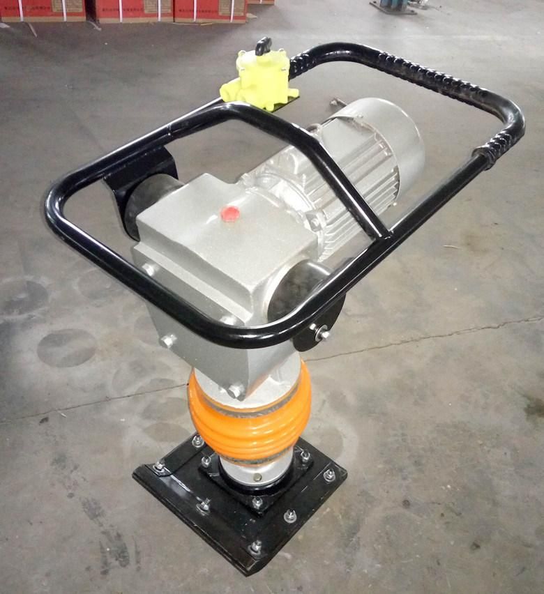 (HCD90G) Electric Motor 40-65mm Jumping Stroke Tamping Rammer