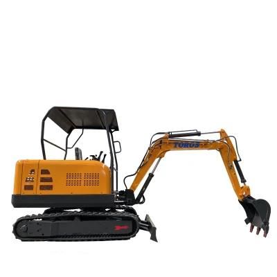 Hot Sale China 3ton Cheap Mini Excavator/ Farm Garden