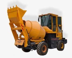 Mobile Self-Loading Concrete Mixer