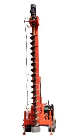 Clay Ground Screw Driving Machine Solar Igl850 Spiral Pile Driver