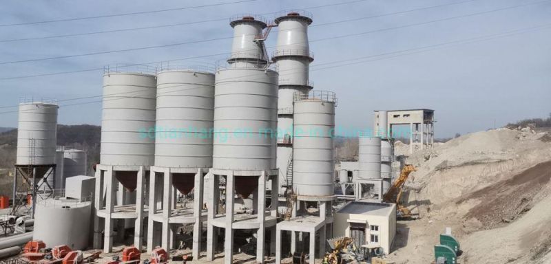 Mixed Firing Quicklime Plant Vertical Lime Kiln for Construction Material