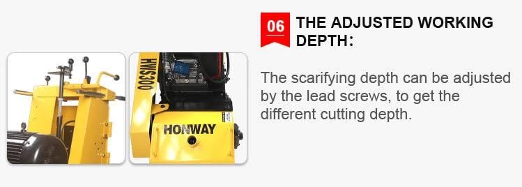 Concrete Floor Surface Scarifier Planer Asphalt Milling Grooving Road Marking Removal Road Construction Machinery