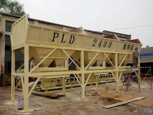 Factory Direct Supply High Efficiency Concrete Batching Machine PLD2400 Price