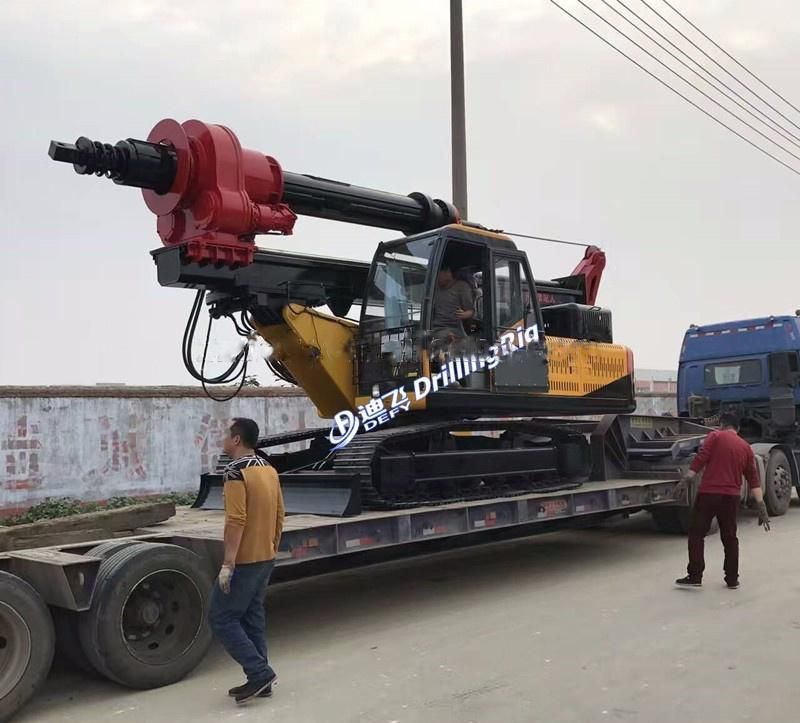 Crawler Mounted Rotary Piling Machine, Pile Driver