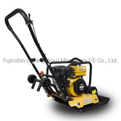 6.5HP Small Mini Gasoline Loncin Soil Asphalt Vibratory Plate Compactor Price C60