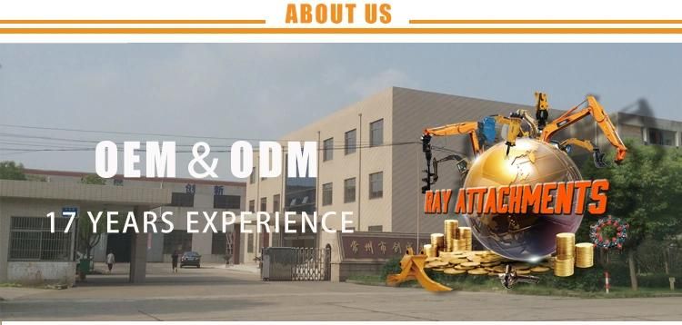 Economic Price Attachments Hydraulic Machines Excavator Bucket for Cleaning Bucket
