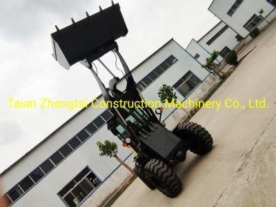 China New Mini Pay Loader 1.5ton Factory Farm Special Wheel Loader with National Patent Brand Recognition