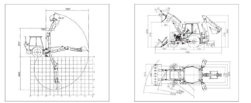 Factory Price Commodity Small Backhoe Loader From China
