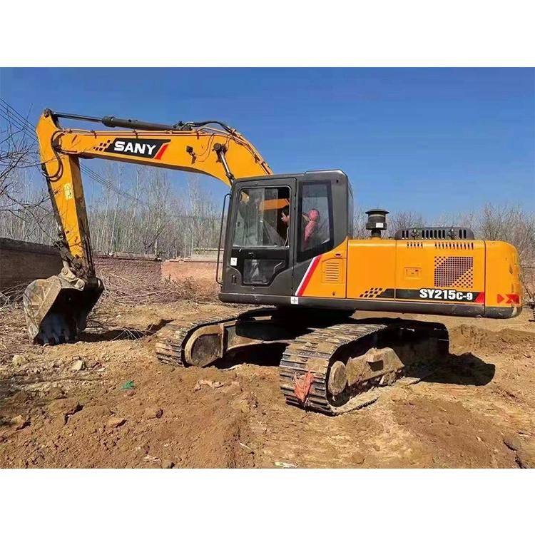 Cat Crawler Used Excavator 21.5 Tons of Second-Hand 20 Ton Excavator Sany Sy215