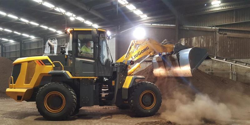 Famous Brand Liugong 3ton Pay Loader Clg835h Wheel Loader in Stock