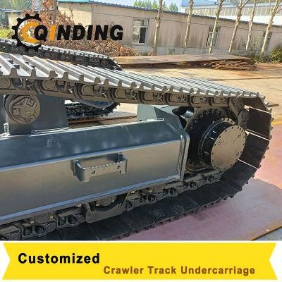 Crane Pipelayers Crawler Rubber Undercarriage Chassis