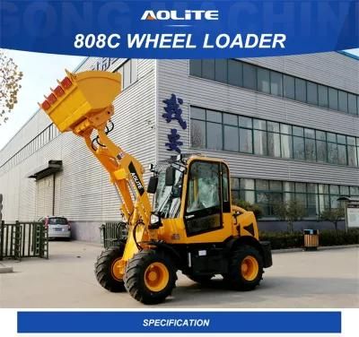 China Good Quality New 3000kg 0.5m3 Wheel Loader