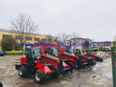 Haiqin Brand New Small Shovel Telescopic Handle Loader (HQ920T) with Yanmar Engine