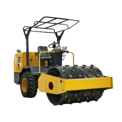 Flexible Steer Road Roller Sheep Foot Vibrating Roller Manufacturer