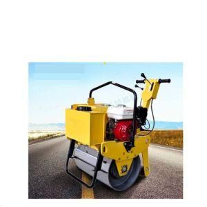 600hand-Held Double Wheel Double Drum New Road Roller Price