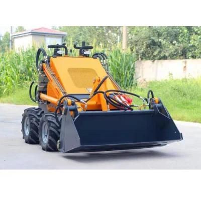 Chevron Tire Mini Skid Steer Loader with Diesel Engine CE Approval