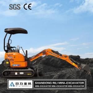 1.6 Ton Mini Factory Equipment Excavator Fully Automatic High Efficiency Crawler Excavators Machine
