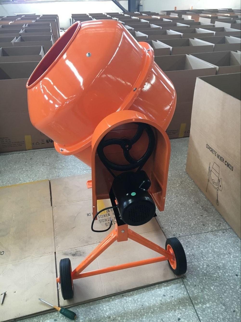 120L Cement Mixer with Electric Motor