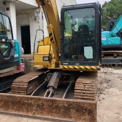 Used Komatsu PC18/PC20/PC30/PC35/PC55/PC56/PC60/PC70 Crawler Excavator with Hydraulic Breaker Line and Hammer in Good Condition