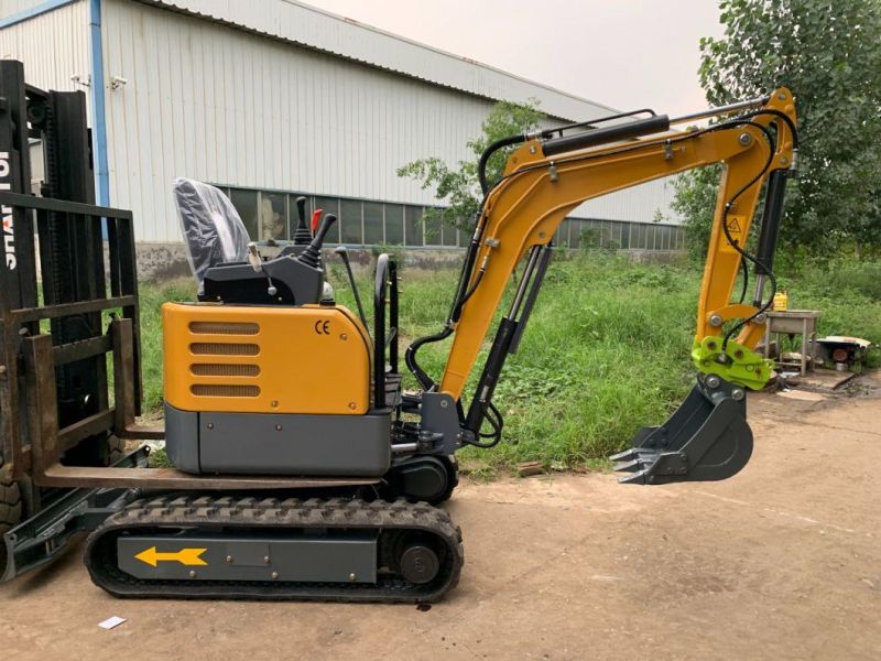 18 Tailless Side Boom Swing Track Retraction Indoor Demolition Excavator