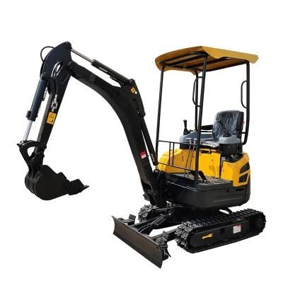 Telescopic Crawler Mini Excavator 2 Ton Bucket Excavators for Sale