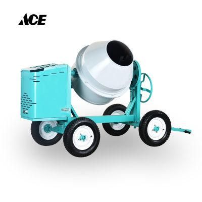 350L Manual Mini Diesel Engine Cement Concrete Mixer