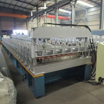 30m/Min High Speed PLC Controlling Metal Roofing Roll Forming Machine Galvanized Roofing Sheet Roll Forming Machine