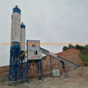 (SANLI) Hzs 50 Concrete Batching Plant of Belt Conveyor Type