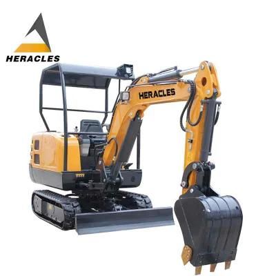 Chinese New Design Cheap 1.8 Ton Mini Excavator Prices for Sale