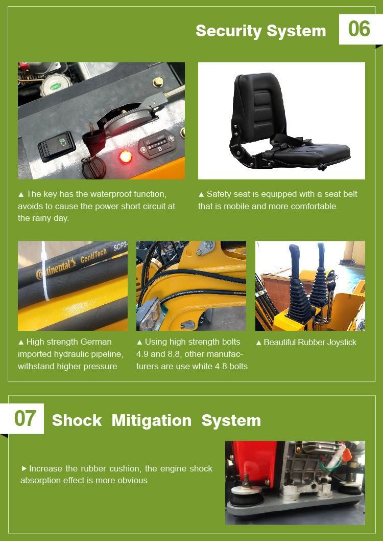 China Popular Price EPA & Euro 5 Engine Mini Digger Sales in Europe