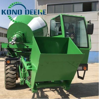 2021 New Self Loading Mixer, Self Loading Concrete Feeding Mixer