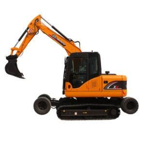 Heavy Construction Equipment Wheel-Crawler Type Hydraulic Excavator Trench Digger