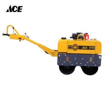 Small Double Drum Gasoline Power Tandem Roller Road Roller