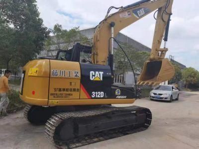 12ton Used Mining Crawler Excavators Cat 312D/312c/312e with Well Maintance, Good Working Condition Cheap Price on Sales