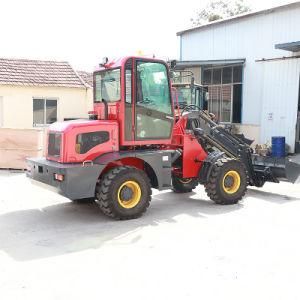 China AL1600T 1600kg compact agricultural 1.6t micro pay telescopic loader 4WD