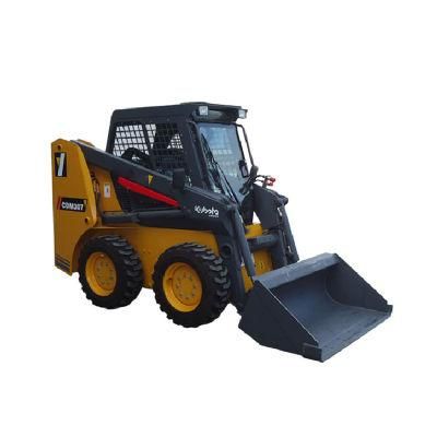 Chinese Brand Lonking Cdm307 Stable Quality 4WD 760kg Mini Skid Steer Loader Factory Price