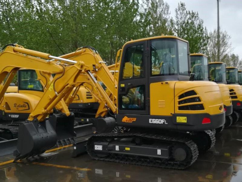 Reliable Quality 6ton Hydraulic Crawler Excavator