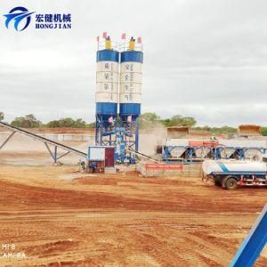 Concrete Mixing Plant Hzs50 50cbm/H Cement Batch Plant for Project Construction Hongjian China