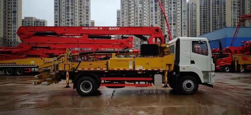 Truck-Mounted Concrete Pump 30m Concrete Pump Truck for Sale (SYM5180THBES 30C-8)