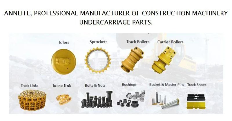 Undercarriage Parts Sk310 Sk320 Sk330 Sk350LC-8 Kobelco Excavator Parts Track Carrier Roller